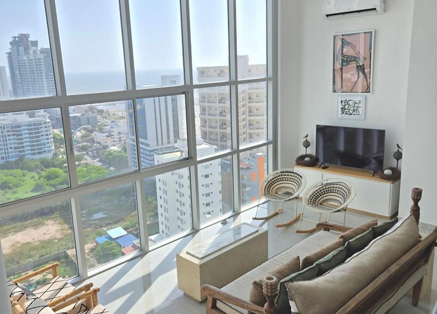 Apartamento Duplex Con Encanto Vista Centro Historico Cartagena