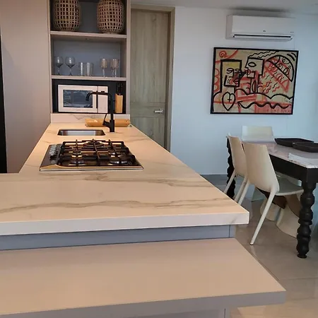Duplex Vista Al Mar Y Centro Apartamento