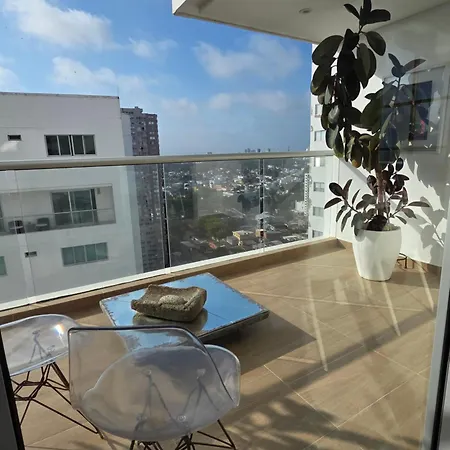 Apartamento Duplex Vista Al Mar Y Centro Cartagena