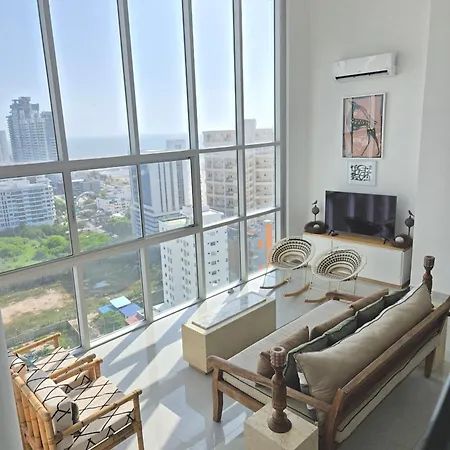 Apartamento Duplex Con Encanto Vista Centro Historico Cartagena