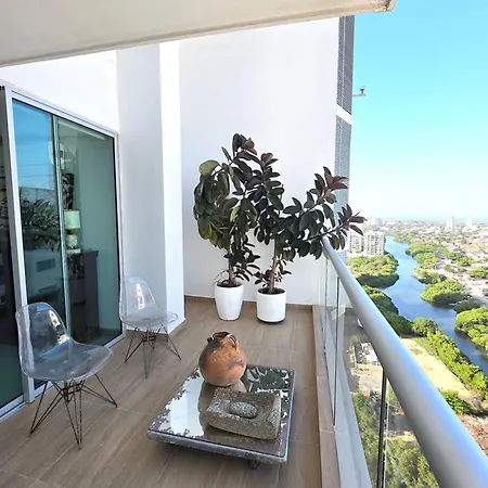Apartamento Duplex Con Encanto Vista Centro Historico Cartagena