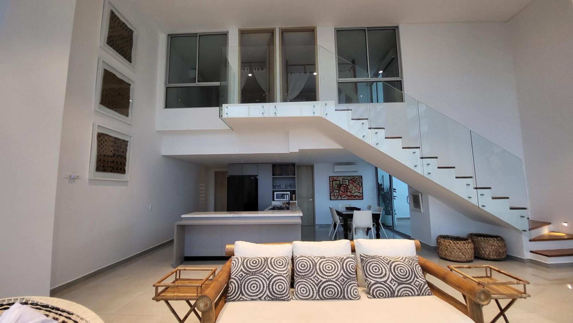 Duplex Vista Al Mar Y Centro Apartamento *