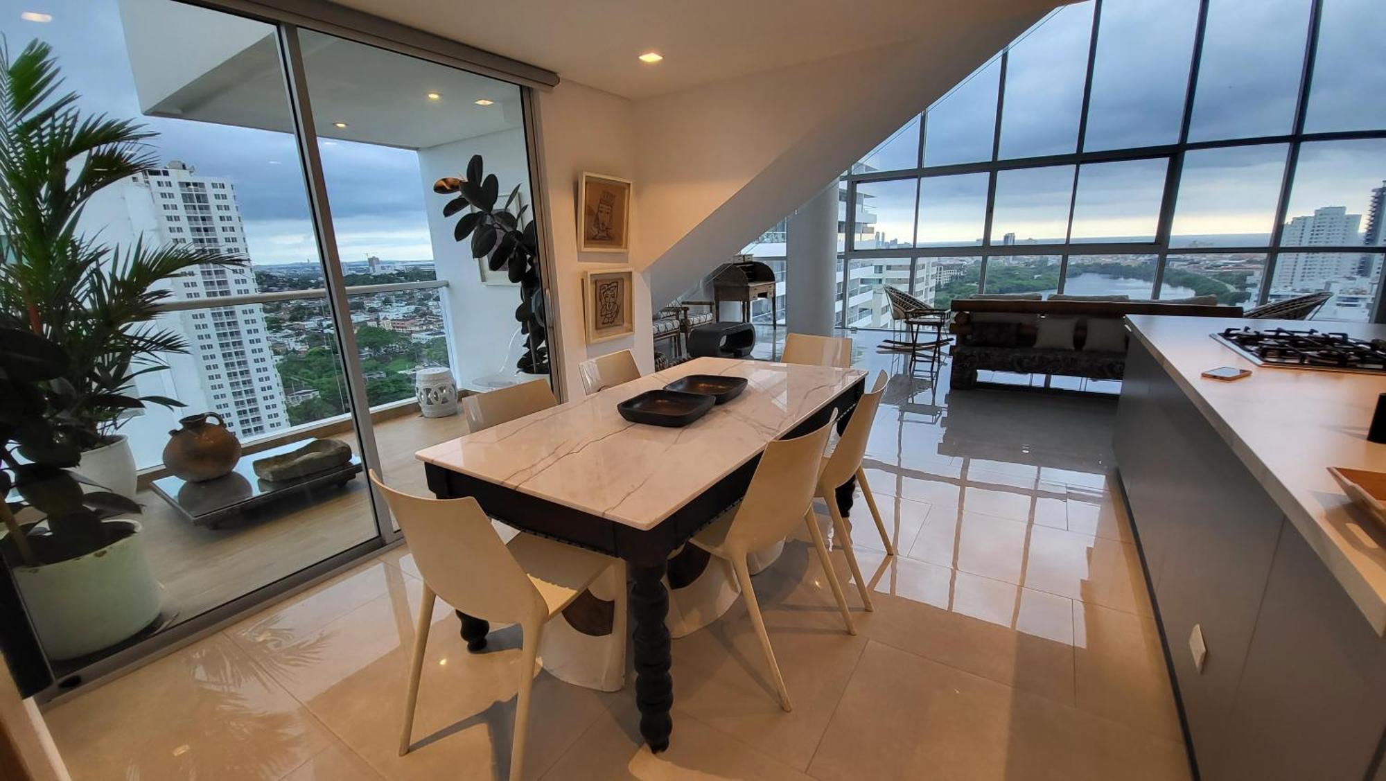 Duplex Vista Al Mar Y Centro Apartamento Cartagena