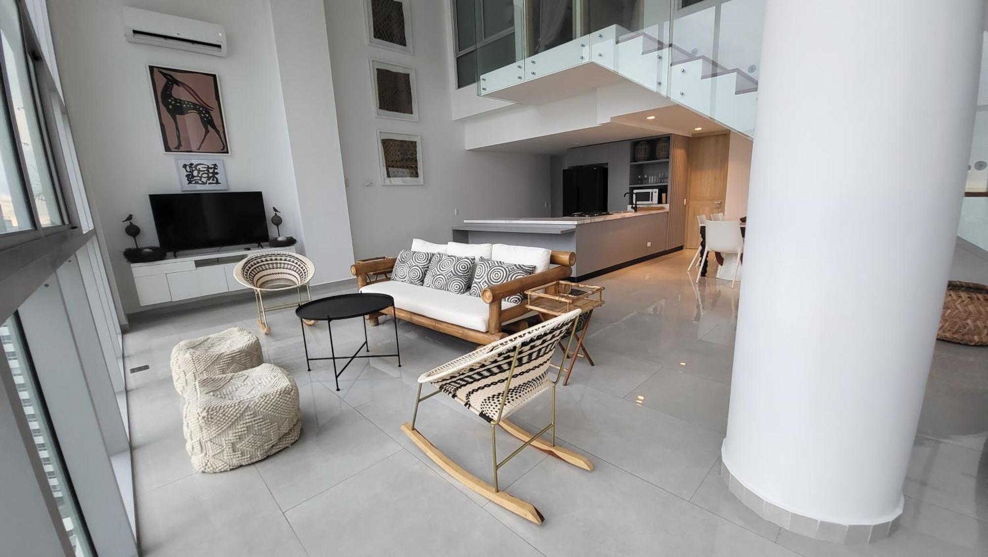 Duplex Vista Al Mar Y Centro Apartamento Cartagena